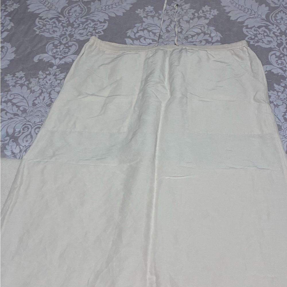 Liz Claiborne Cream Maxi Skirt vintage